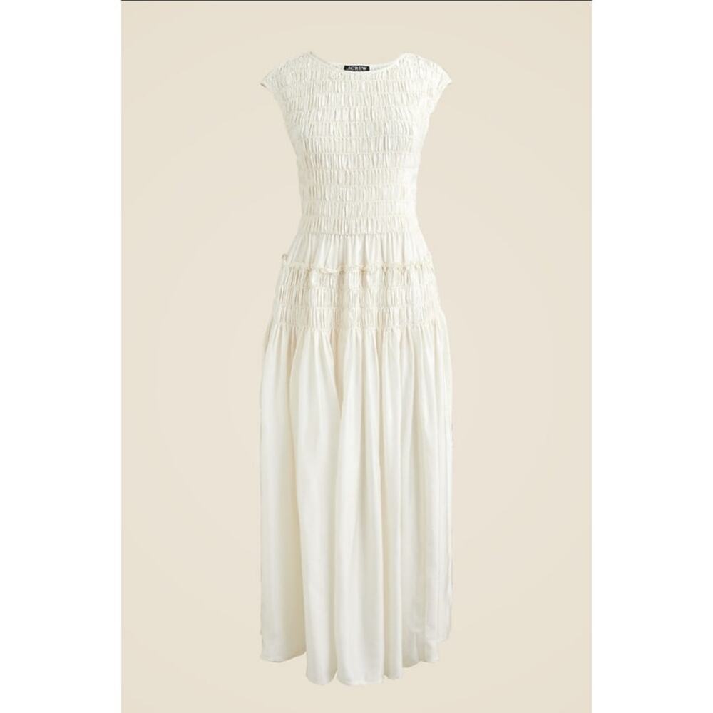 J. Crew Cream Maxi Dress